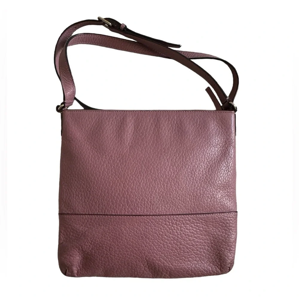 Kate Spade Women's Bay Street Lavender Leather Crossbody Handbag Purse